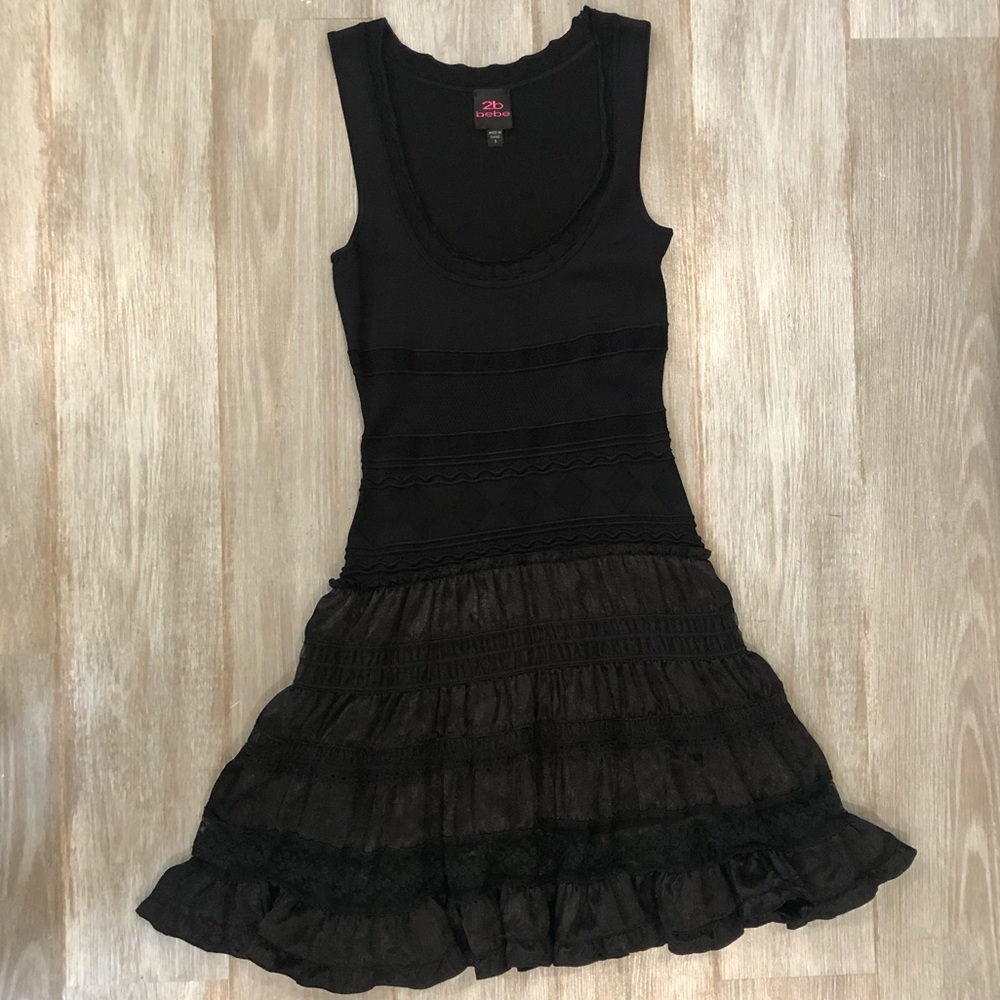 Elegant Black Sleeveless Dress